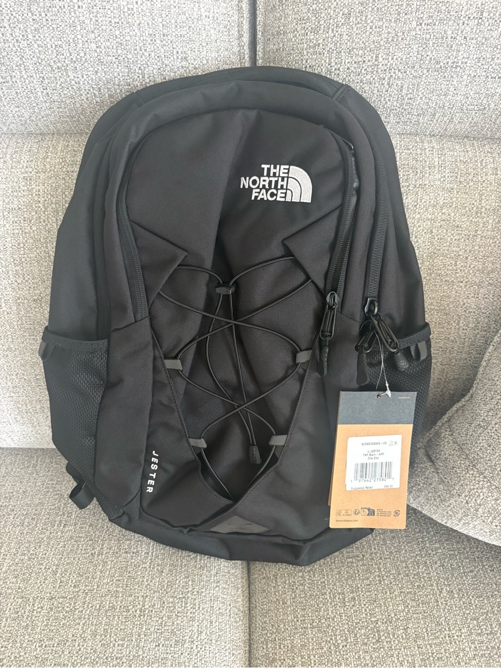 The North Face Jester Black Backpack - One size Everyday Pack